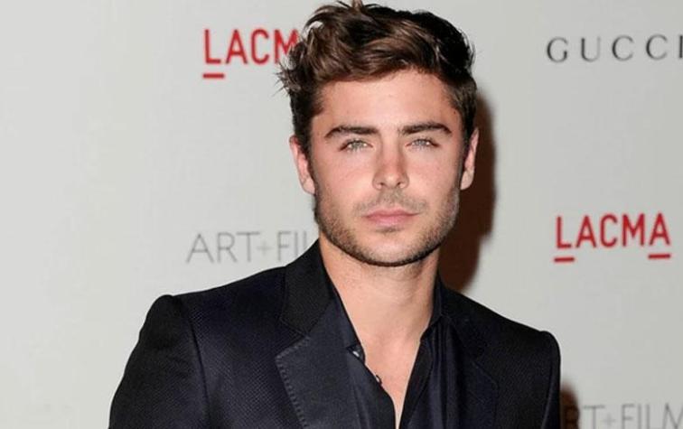 Zac Efron cambia radicalmente de look para nueva película 