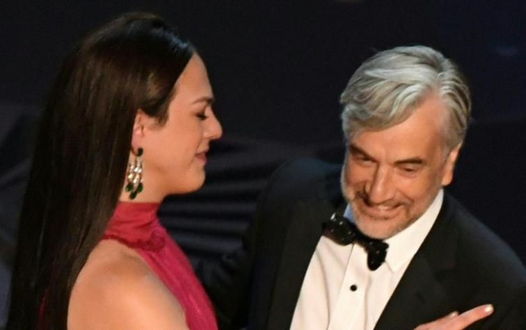 Pancho Reyes en éxtasis: el momento cuando fue anunciado el triunfo de "Una Mujer Fantástica"