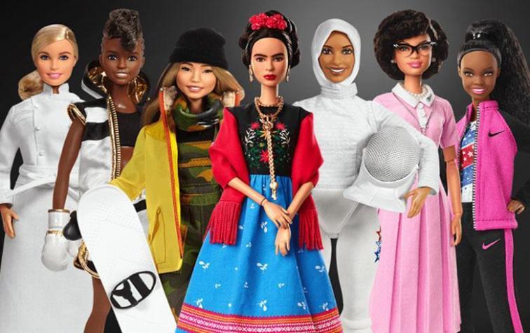 Barbie sorprende con nueva colección de muñecas inspiradas en destacadas mujeres que hicieron historia