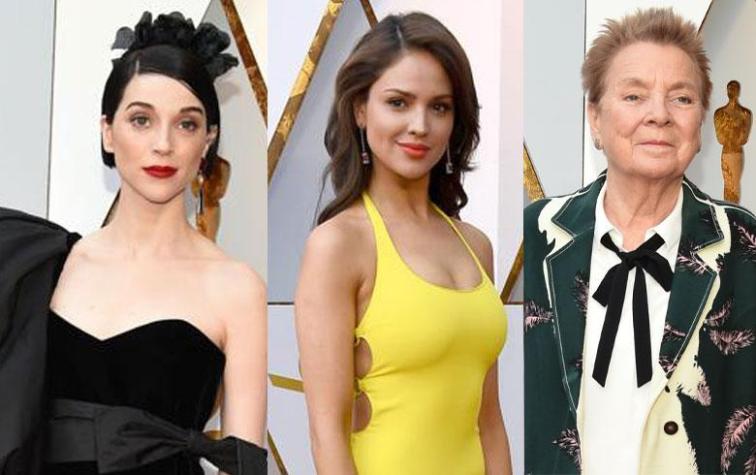 Los peores looks en la alfombra roja de los Oscar 2018
