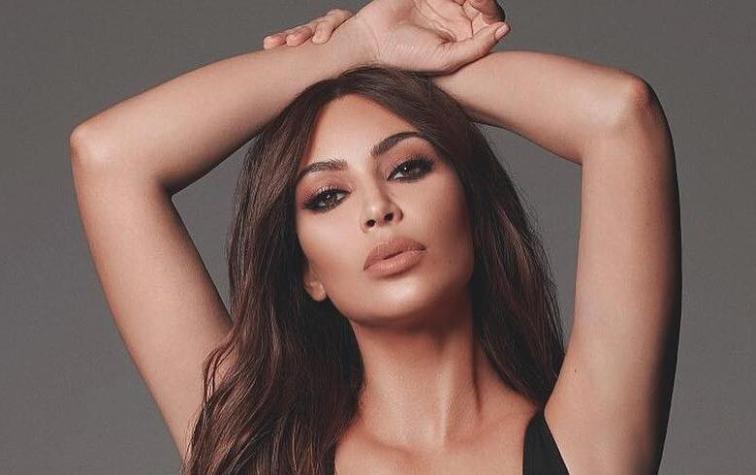 Kim Kardashian publicó la primera instantánea junto a sus tres hijos y marido