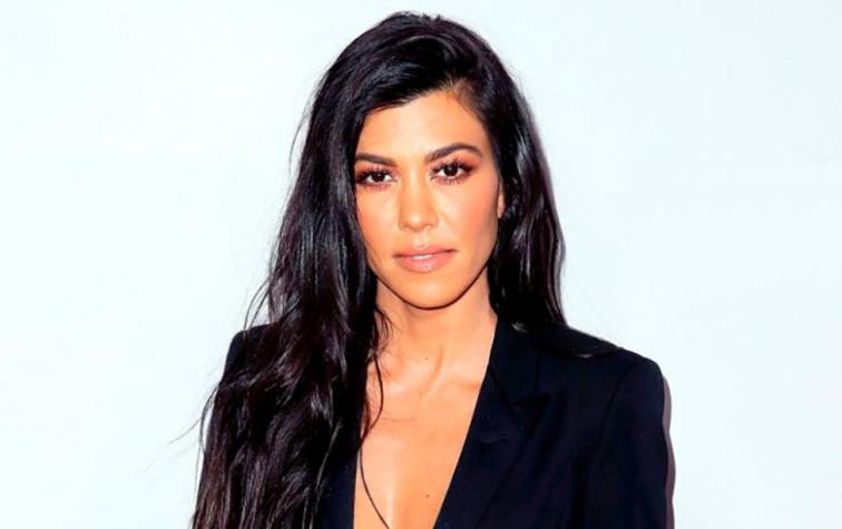 La sensual foto de Kourtney Kardashian en ropa interior que encendió Instagram