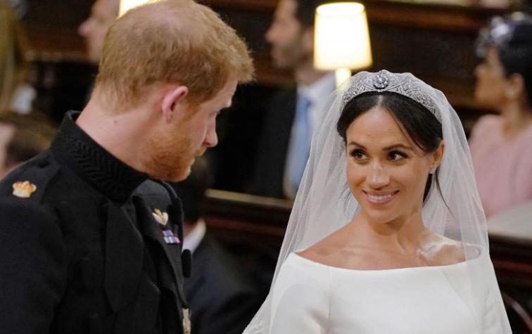 Las primeras palabras de Harry a Meghan cuando la vio de novia