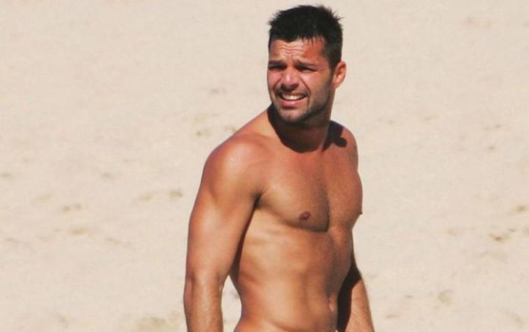 El osado destape de Ricky Martin 