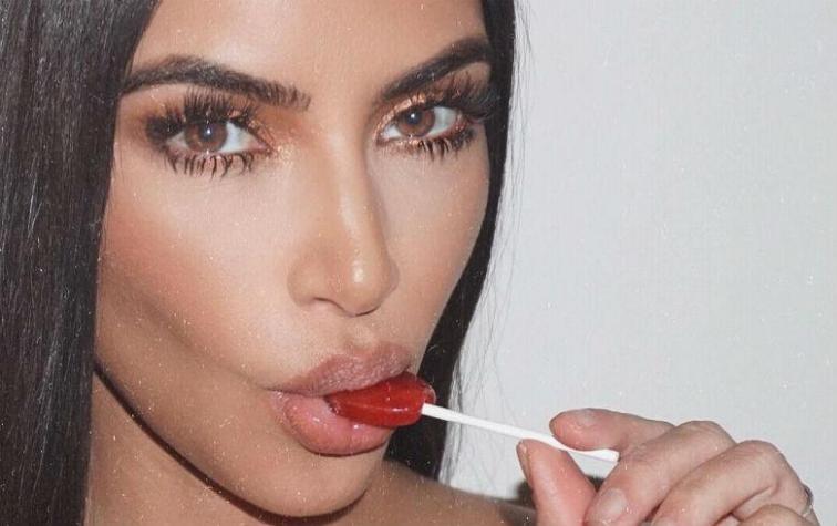 El desafiante desnudo de Kim Kardashian en Instagram