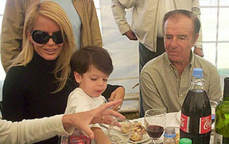 Carlos Menem respondió a su hijo Máximo y culpó a Cecilia Bolocco del distanciamiento