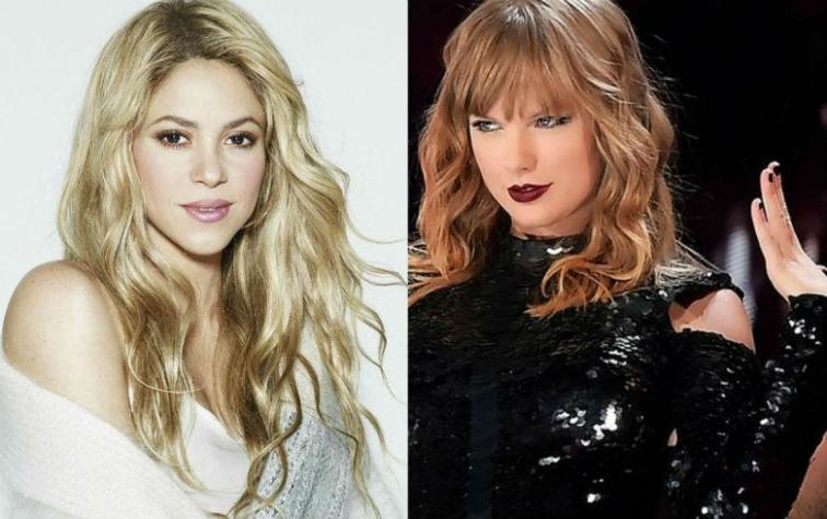 La foto que delata la “copia” de Taylor Swift a Shakira durante su tour