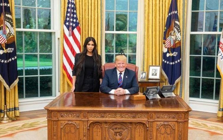 El motivo por el que Kim Kardashian se reunió con Donald Trump