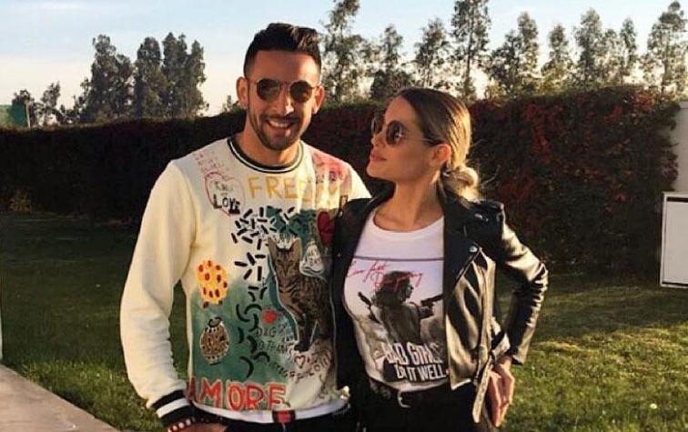 El romántico mensaje de Gala Caldirola a Mauricio Isla en su cumpleaños