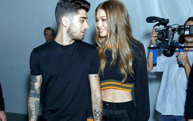 Gigi Hadid anunció con foto que está con Zayn Malik otra vez