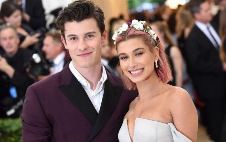 Shawn Mendes habló del romance de Justin Bieber y Hailey Baldwin