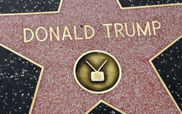 Destruyen la estrella de Donald Trump en el Paseo de la Fama de Hollywood