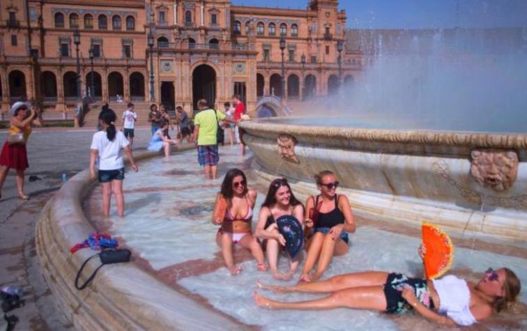 La sofocante ola de calor que afecta a Europa y que supera los 40°