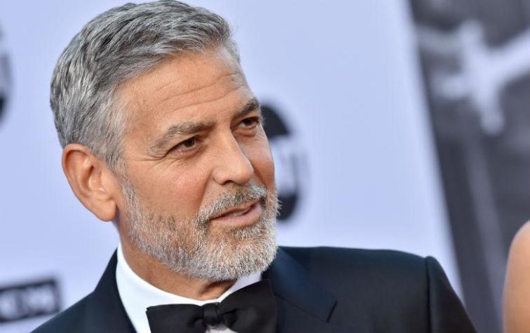 George Clooney resulta herido tras protagonizar accidente en Italia