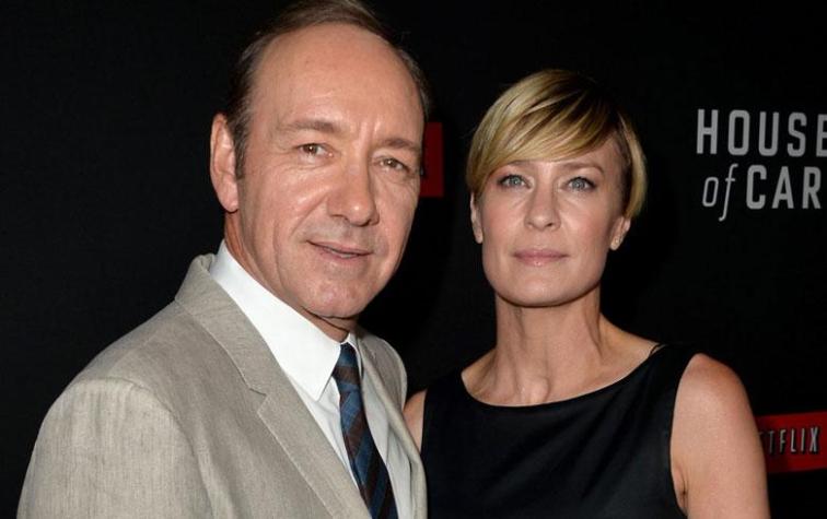 Robin Wright confesó no conocer a Kevin Spacey tras grabar cinco temporadas de House of Cards