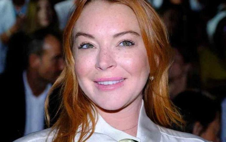 El mini vestido metálico con que Lindsay Lohan celebró sus 32 años