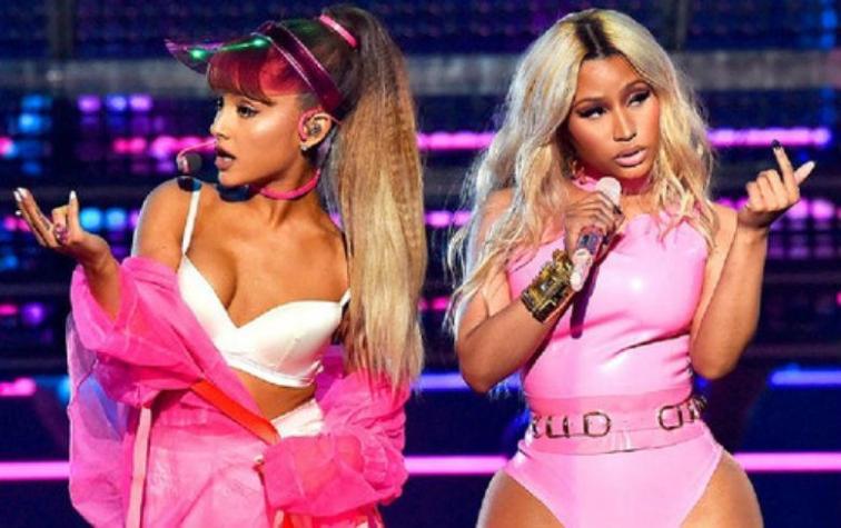 Ariana Grande se cuadra con Nicki Minaj tras polémica con Travis Scott