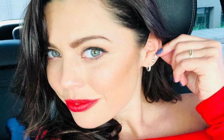 Daniela Aránguiz muestra su antes y después con maquillaje 