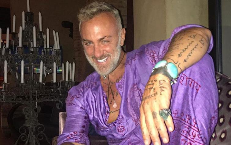 Gianluca Vacchi realizó el "Kiki Challenge" con tacones y body escotado