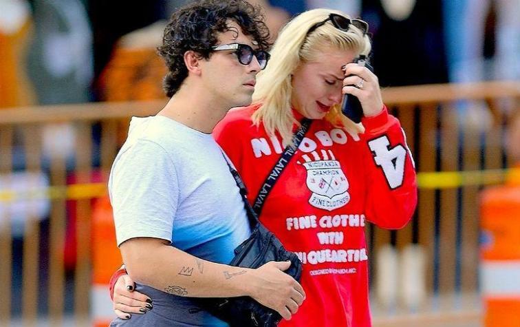 ¿Por qué Sophie Turner lloraba desconsoladamente junto a Joe Jonas?