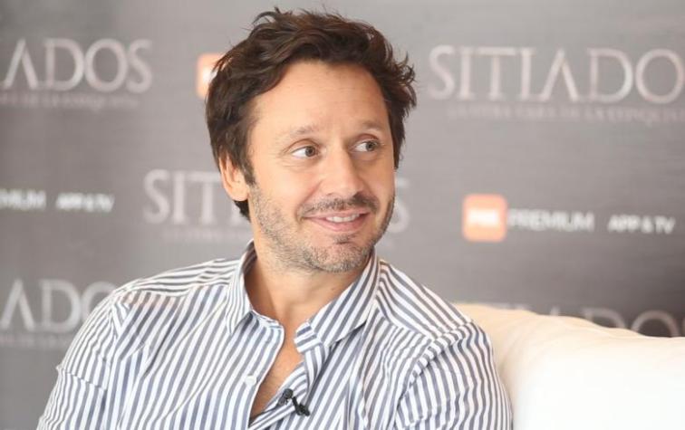 Benjamín Vicuña comparte imagen de las grabaciones de Vis a Vis