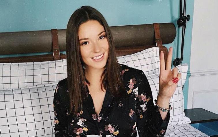 Kel Calderón cautivó con sensual foto en lencería desde París