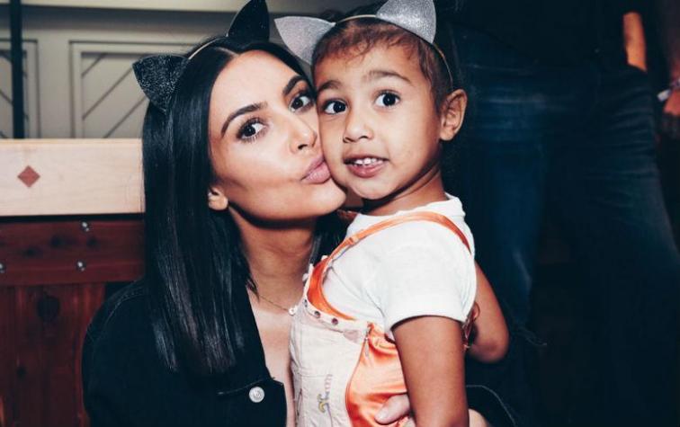 Así Kim Kardashian demuestra que su hija es la reina del contouring