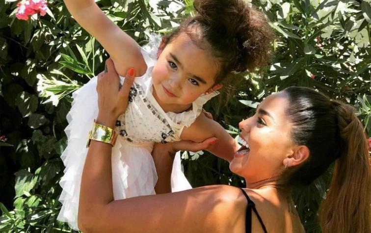 La polémica broma de Camila Recabarren a su hija de cinco años 