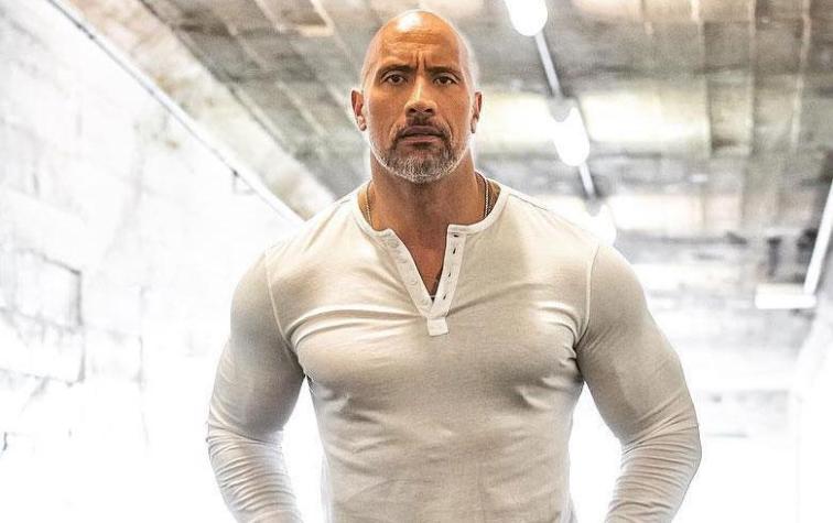 Dwayne Johnson mostró su faceta tierna de papá y conmovió en la web