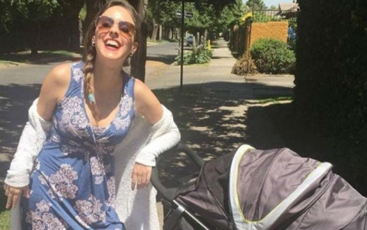 Maly Jorquiera celebró el primer cumpleaños de su hijo