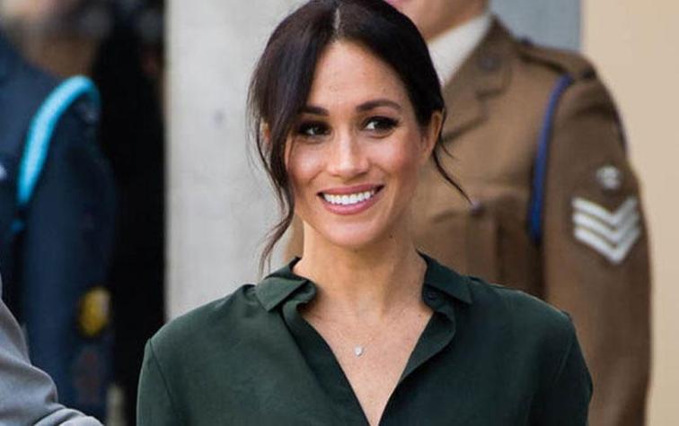 Los trucos de vestuario que usó Meghan Markle para ocultar su pancita