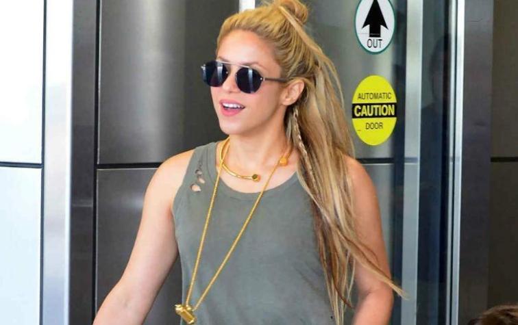 Shakira compartió con sus fanáticos en su llegada a Chile