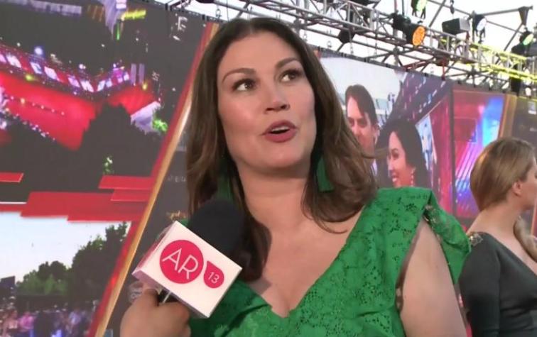 Javiera Contador se refiere a las comparaciones que ha generado su personaje