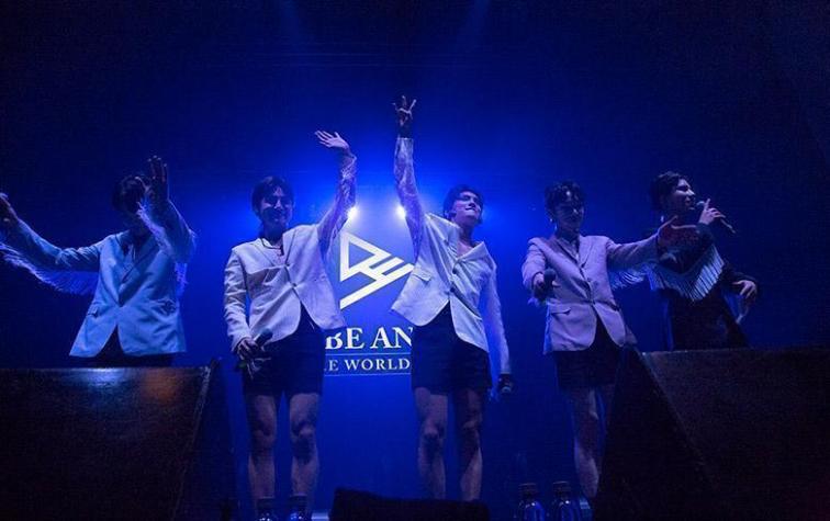 Los chicos de A.C.E conectaron con las Choices en su primer concierto en Chile