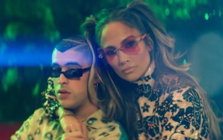 Jennifer Lopez y Bad Bunny causan furor con video clip de “Te gusté”