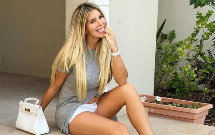 Trillizas de Coté López asistieron a su primer evento