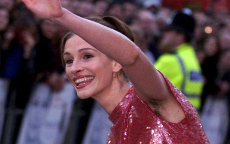 Julia Roberts revela que su clásica foto sin depilar no fue a propósito