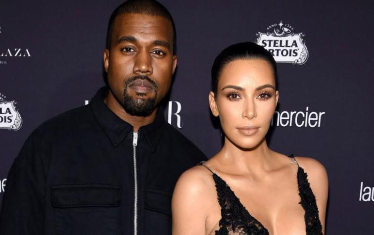 Kanye West filtra foto privada de Kim Kardashian por error