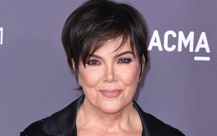 Kris Jenner se suma a la moda del pijama urbano