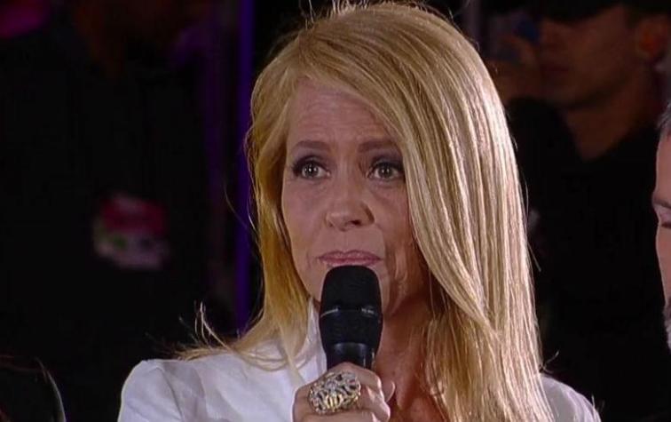 Las palabras de Cecilia Bolocco en el cierre de la Teletón: agradeció apoyo a su hijo 