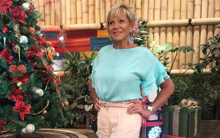 Raquel Argandoña mostró cómo adornó la mesa navideña de su casa