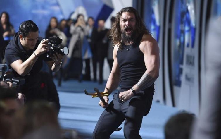 La aplaudida danza guerrera Haka con que Jason Momoa encendió la premiere de Aquaman