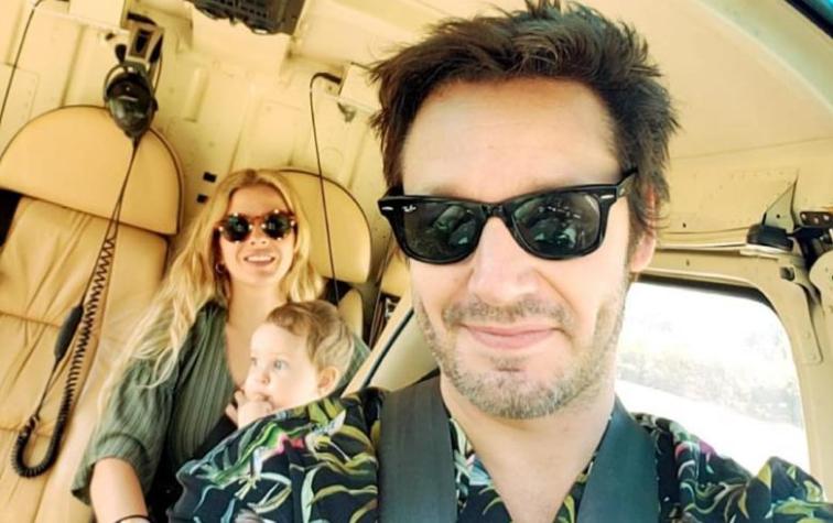 Benjamín Vicuña comparte la primera foto de toda su familia