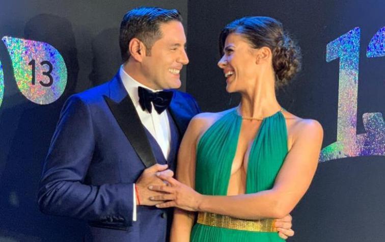 Tonka Tomicic se lució de verde y con profundo escote en la segunda noche de Las Condes 