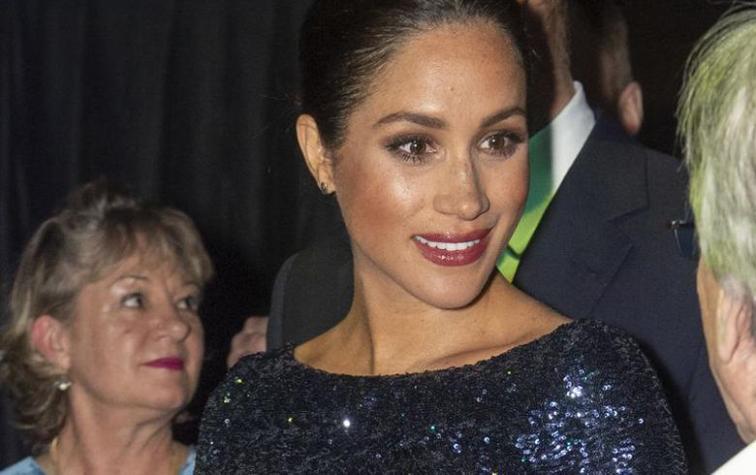 Meghan Markle brilló vestida de gala al más puro estilo de Lady Di
