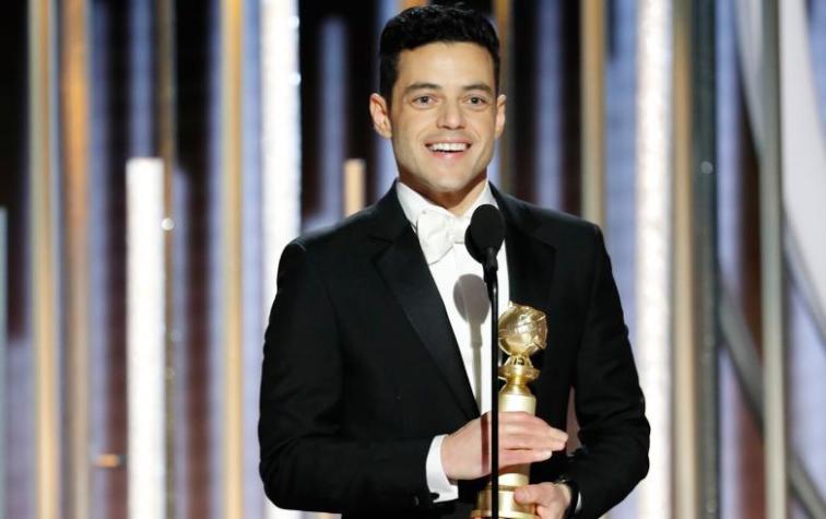 No estás viendo doble: Rami Malek celebra su triunfo en los Globos de Oro junto a su hermano gemelo