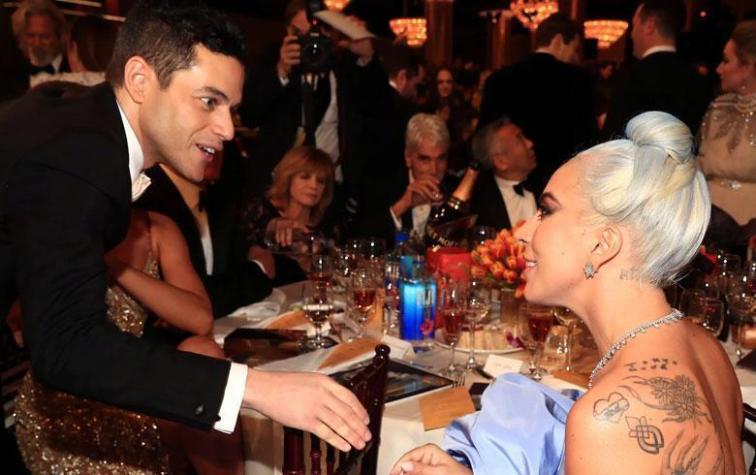 La tierna forma en la que Rami Malek se presentó a Lady Gaga