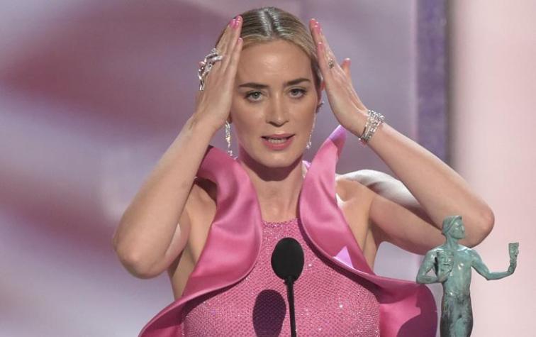 ¿Por qué todos hablan del vestido que Emily Blunt usó para los SAG Awards?
