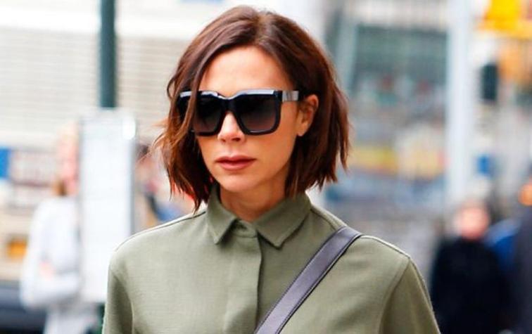 El braless invernal de Victoria Beckham para salir a cenar con sus padres