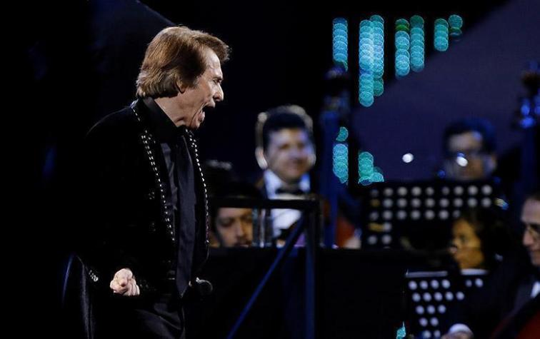 El jurado de Viña 2019 se emociona con show de Raphael